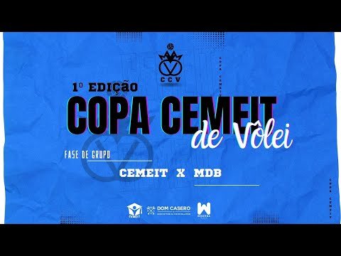 COPA CEMEIT DE VÔLEI: CEMEIT x MDB (Categoria Adulta)