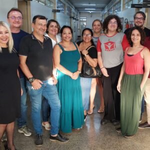 Primeira reunião com a equipe recém empossada do Conselho Escolar